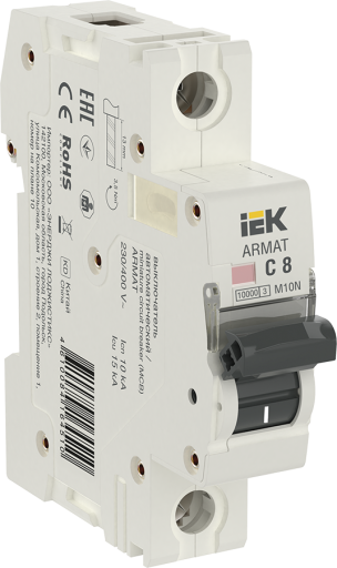 Автоматический выключатель IEK AR-M10N-1-C008