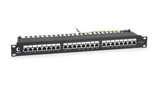 Коммутационная патч-панель Cabeus PL-24-Cat.6-SH-Dual