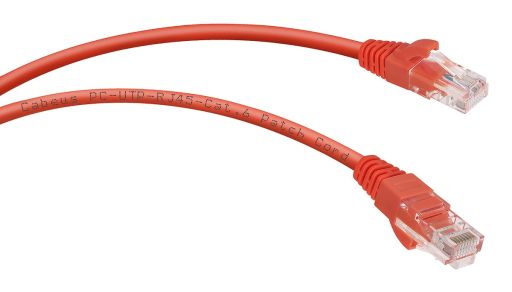 Шнур коммутационный Cabeus PC-UTP-RJ45-Cat.6-0.5m-RD