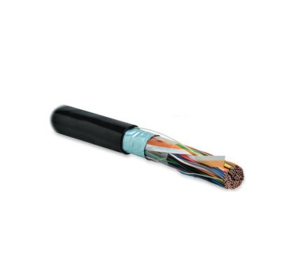 Кабель многопарный Hyperline FUTP10-C3-S24-OUT-PE-BK
