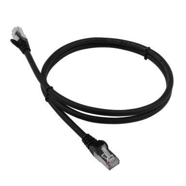 Шнур коммутационный Lanmaster LAN-PC45/S6A-1.5-BK
