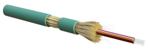 Кабель волоконно-оптический Hyperline FO-DT-IN-503-12-LSZH-AQ