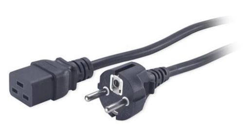 Шнур для блока питания Hyperline PWC-IEC19-SHM-3.0-BK