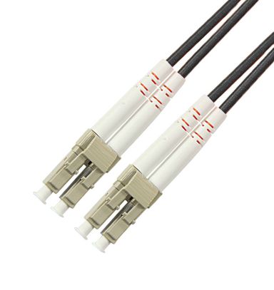Коммутационный шнур оптический Hyperline FC-D2-50-LC/PR-LC/PR-H-20M-LSZH-BK