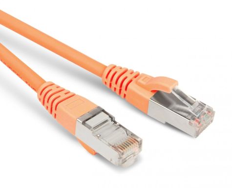 Шнур коммутационный Hyperline PC-LPM-STP-RJ45-RJ45-C5e-5M-LSZH-OR