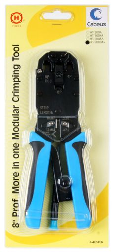 Инструмент для обжима проводников Cabeus HT-2008AR