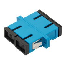 Проходной адаптер оптический Lanmaster, SC (SM), Duplex