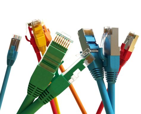 Шнур коммутационный Hyperline PC-LPM-STP-RJ45-RJ45-C6-1M-LSZH-GN