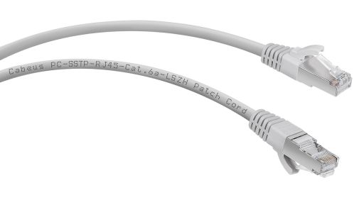 Шнур коммутационный Cabeus PC-SSTP-RJ45-Cat.6a-2m-LSZH