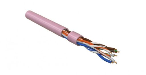 Кабель витая пара Hyperline UUTP4-C5E-S24-IN-LSZH-PK-100