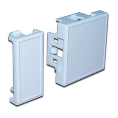 Заглушка Lanmaster LAN-SIP-22B-WH