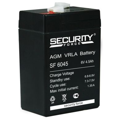 Аккумулятор для ИБП Security Force SF 6045