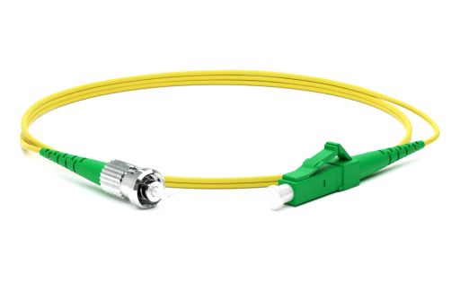 Коммутационный шнур оптический Hyperline FC-S2-9-LC/AR-ST/AR-H-10M-LSZH-YL