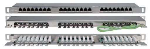 Коммутационная патч-панель Hyperline PPHD-19-24-8P8C-C5E-SH-110D