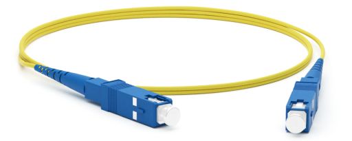 Коммутационный шнур оптический Hyperline FC-S2-9-SC/UR-SC/UR-H-2M-LSZH-YL