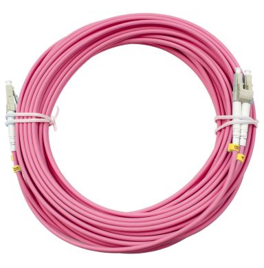 Коммутационный шнур оптический Cabeus FOP-50-OM4-LC-LC-20m