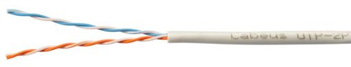 Кабель витая пара Cabeus UTP-2P-Cat.5e-SOLID-GY