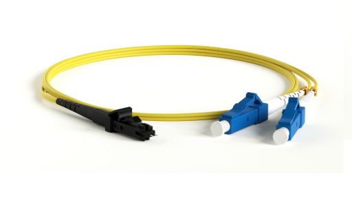 Коммутационный шнур оптический Hyperline FC-D2-9A1-MTRJM/UR-SC/UR-H-10M-LSZH-WH