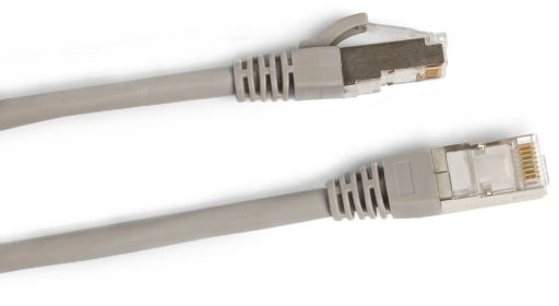 Шнур коммутационный Hyperline PC-LPM-STP-RJ45-RJ45-C6-20M-LSZH-GY