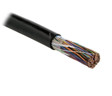 Кабель многопарный Hyperline UUTP100-C3-S24-OUT-PE-BK