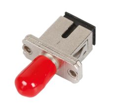 Проходной адаптер оптический Nikomax, ST-SC/UPC (SM), Simplex, coupler