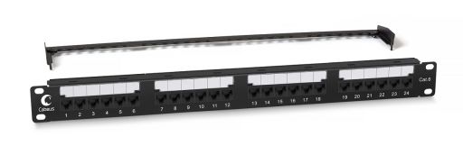 Коммутационная патч-панель Cabeus PL2-24-Cat.6-Dual