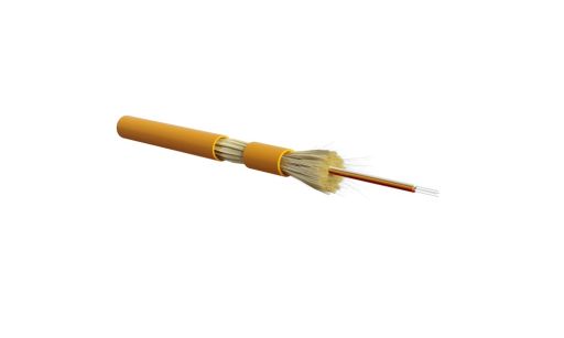 Кабель волоконно-оптический Hyperline FO-DT-IN-62-8-LSZH-OR