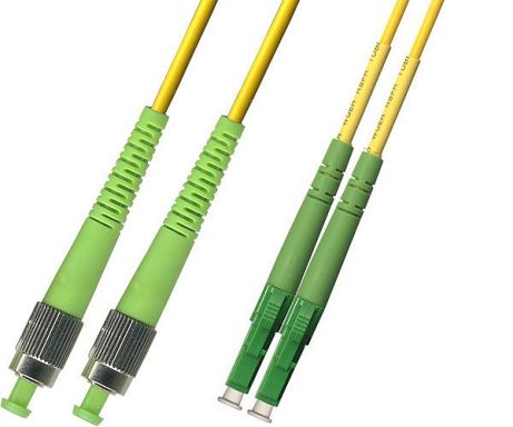 Коммутационный шнур оптический Hyperline FC-D2-9-FC/AR-LC/AR-H-15M-LSZH-YL