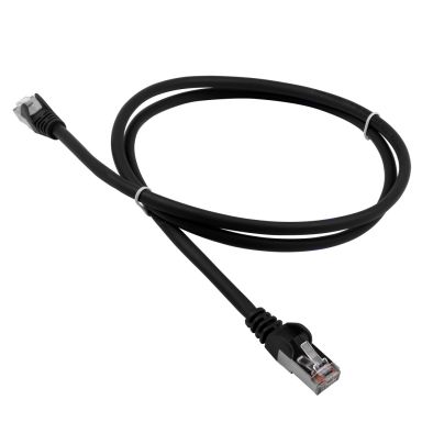 Шнур коммутационный Lanmaster LAN-PC45/S5E-15-BK
