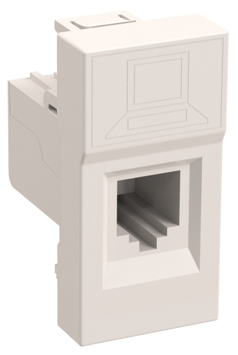 Розетка компьютерная IEK CKK-40D-RI1-K01