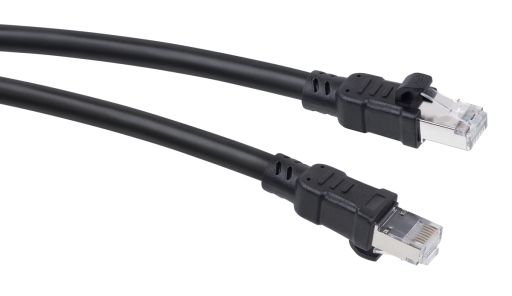 Шнур коммутационный Cabeus PC-ARM-FTP-RJ45-Cat.6a-1m-PE