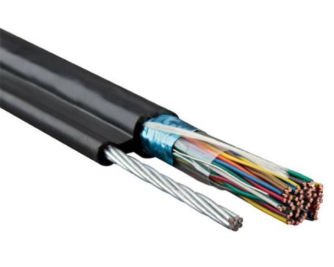 Кабель многопарный Hyperline FUTP50-C3-S24-SW-OUT-PE-BK-500