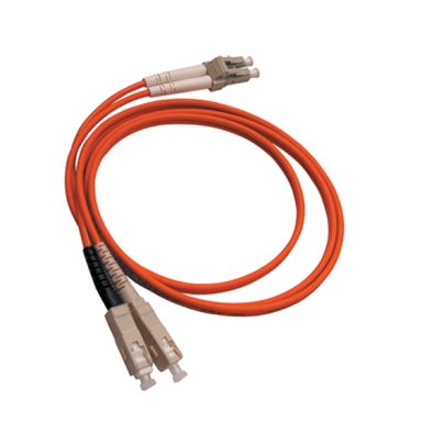 Коммутационный шнур оптический Hyperline FC-D2-62-LC/PR-SC/PR-H-5M-LSZH-OR