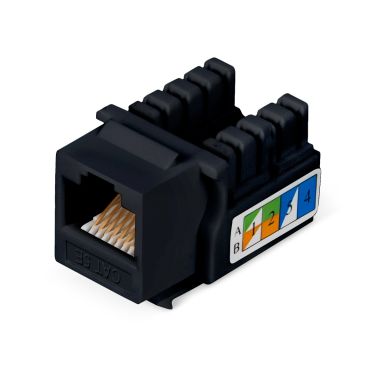 Модуль Cabeus KJ-RJ45-Cat.5e-90-SW-BK