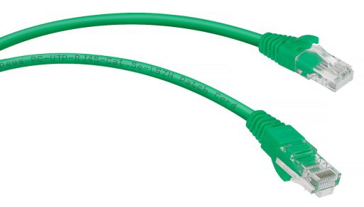 Шнур коммутационный Cabeus PC-UTP-RJ45-Cat.5e-5m-GN-LSZH
