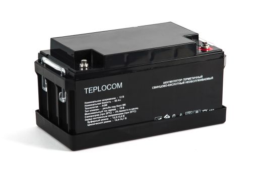 Аккумулятор Бастион TEPLOCOM 65Ач