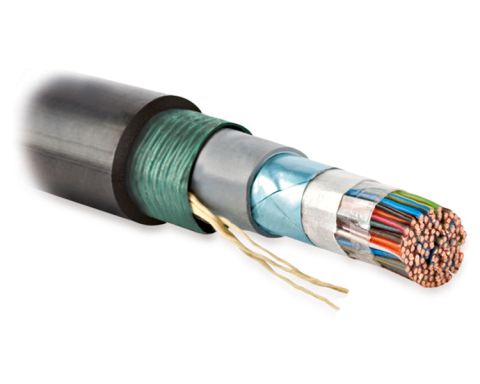 Кабель многопарный Hyperline FUTP10-C3-S24-ARM-OUT-PE-BK