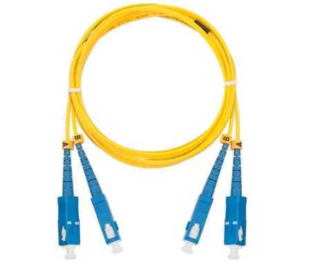 Коммутационный шнур оптический Nikomax NMF-PC2S2C2-SCU-SCU-003