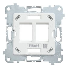 Суппорт Rikett, (для двойной информационной розетки) 