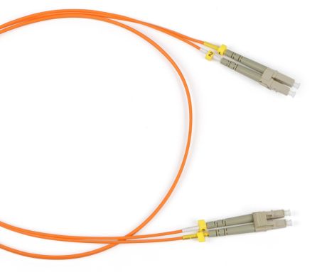 Коммутационный шнур оптический Hyperline FC-D2-62-LC/PR-LC/PR-H-15M-LSZH-OR