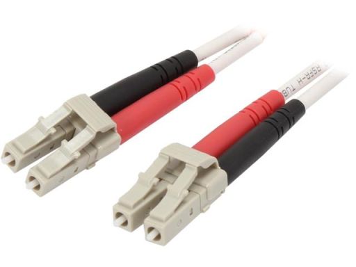 Коммутационный шнур оптический Hyperline FC-D2-50-LC/PR-LC/PR-H-50M-LSZH-BK