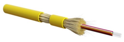 Кабель волоконно-оптический Hyperline FO-DT-IN-9S-16-LSZH-YL