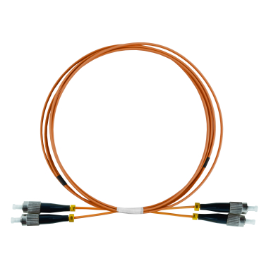 Коммутационный шнур оптический BNH FOC-D2-50-FC/UPC-FC/UPC-DC-1M-LSZH-OR