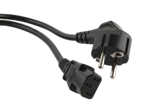 Шнур для блока питания Hyperline PWC-IEC13-SHM-3.0-BK