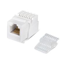 Модуль универсальный Cabeus, keystone, 1хRJ12, Toolless, кат. 3, неэкр., цвет: белый