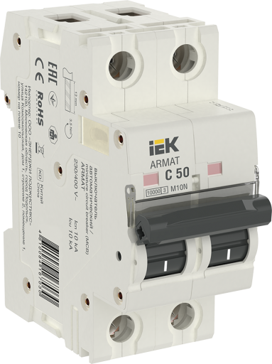 Автоматический выключатель IEK AR-M10N-2-C050