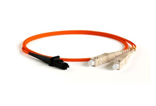 Коммутационный шнур оптический Hyperline FC-D2-50-MTRJM/PR-SC/PR-H-3M-LSZH-OR