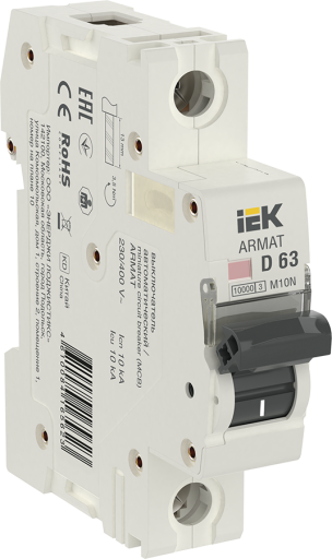 Автоматический выключатель IEK AR-M10N-1-D063