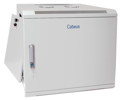 Шкаф телекоммуникационный настенный Cabeus SH-05F-6U60/45m