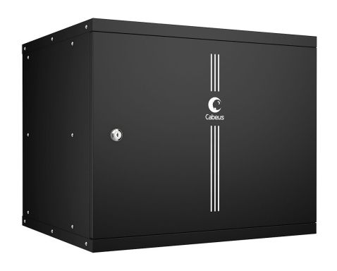 Шкаф телекоммуникационный настенный Cabeus WSC-05D-9U55/45m-BK